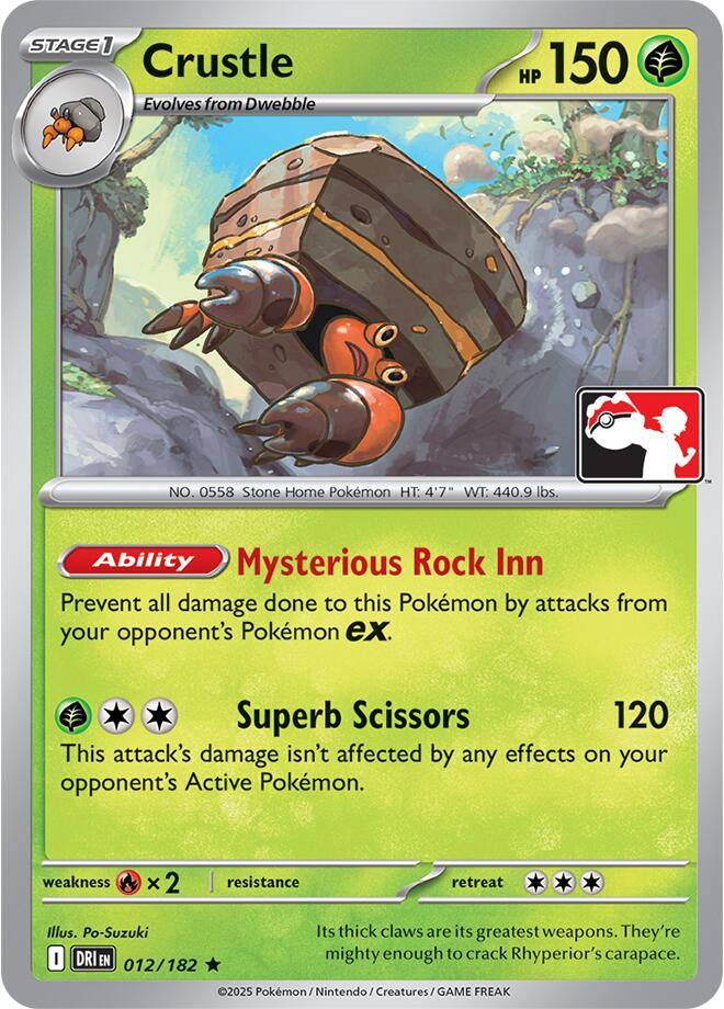 Crustle (012/182) [Prize Pack Series Nine] | Exor Games New Glasgow