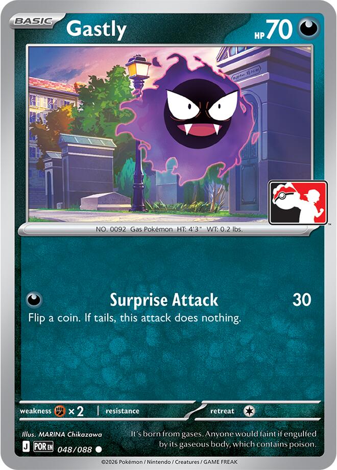 Gastly (048/088) [Prize Pack Series Nine] | Exor Games New Glasgow