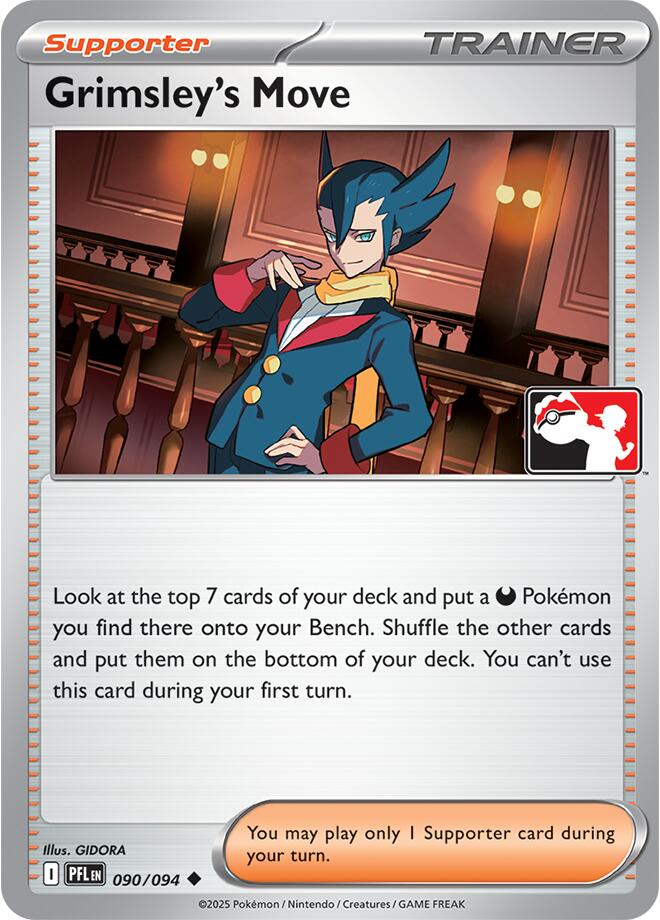 Grimsley's Move (090/094) [Prize Pack Series Nine] | Exor Games New Glasgow