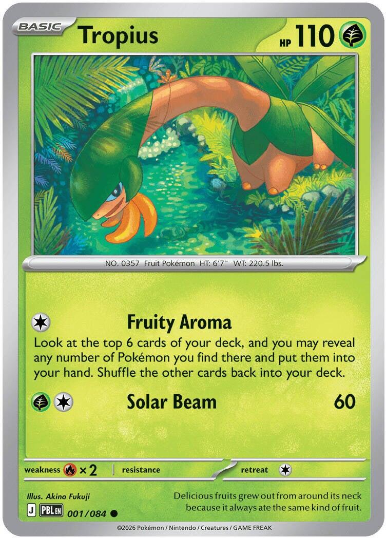 Tropius (001/084) [Mega Evolution: Pitch Black] | Exor Games New Glasgow