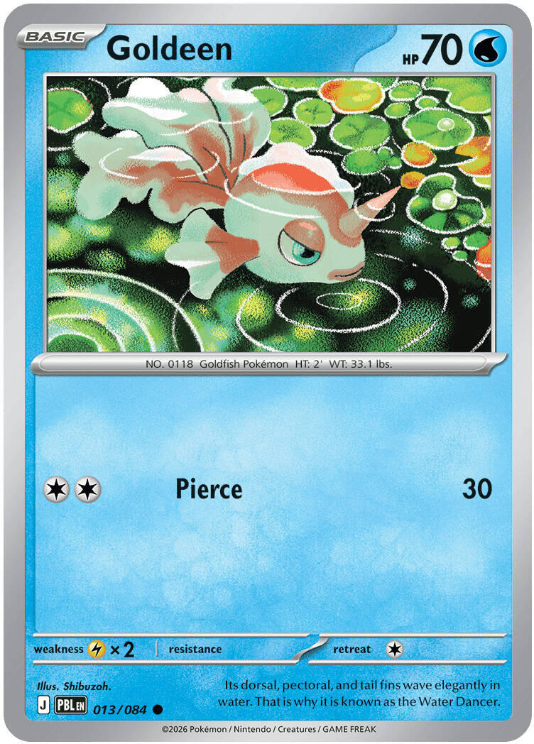 Goldeen (013/084) [Mega Evolution: Pitch Black] | Exor Games New Glasgow