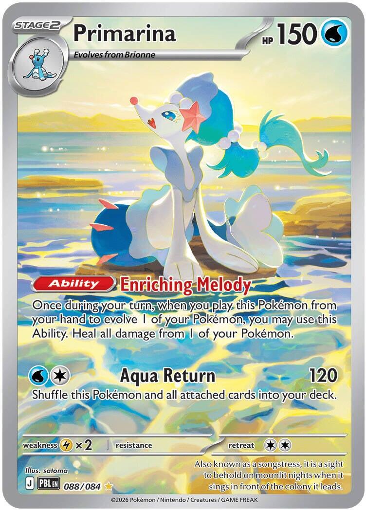 Primarina (088/084) [Mega Evolution: Pitch Black] | Exor Games New Glasgow