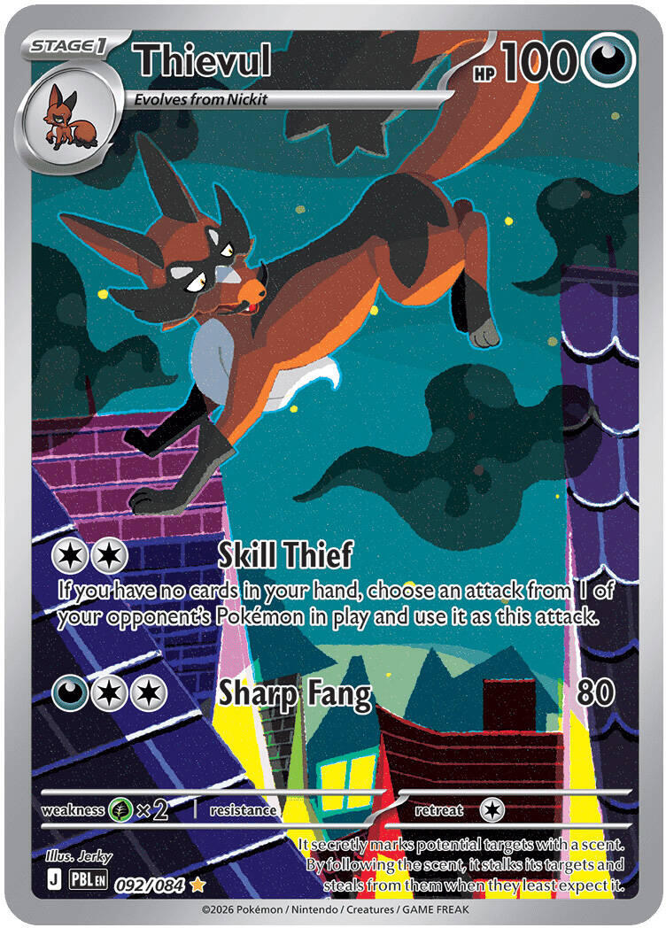 Thievul (092/084) [Mega Evolution: Pitch Black] | Exor Games New Glasgow