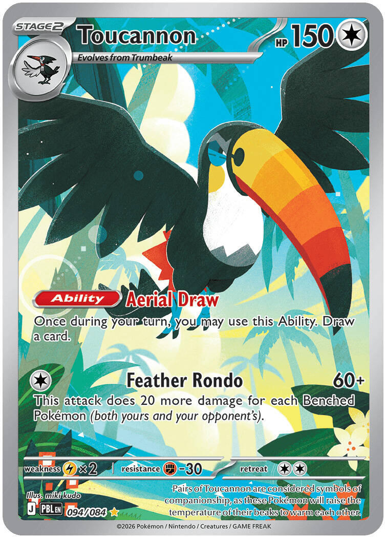 Toucannon (094/084) [Mega Evolution: Pitch Black] | Exor Games New Glasgow