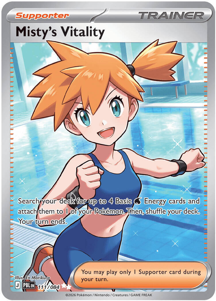 Misty's Vitality (111/084) [Mega Evolution: Pitch Black] | Exor Games New Glasgow