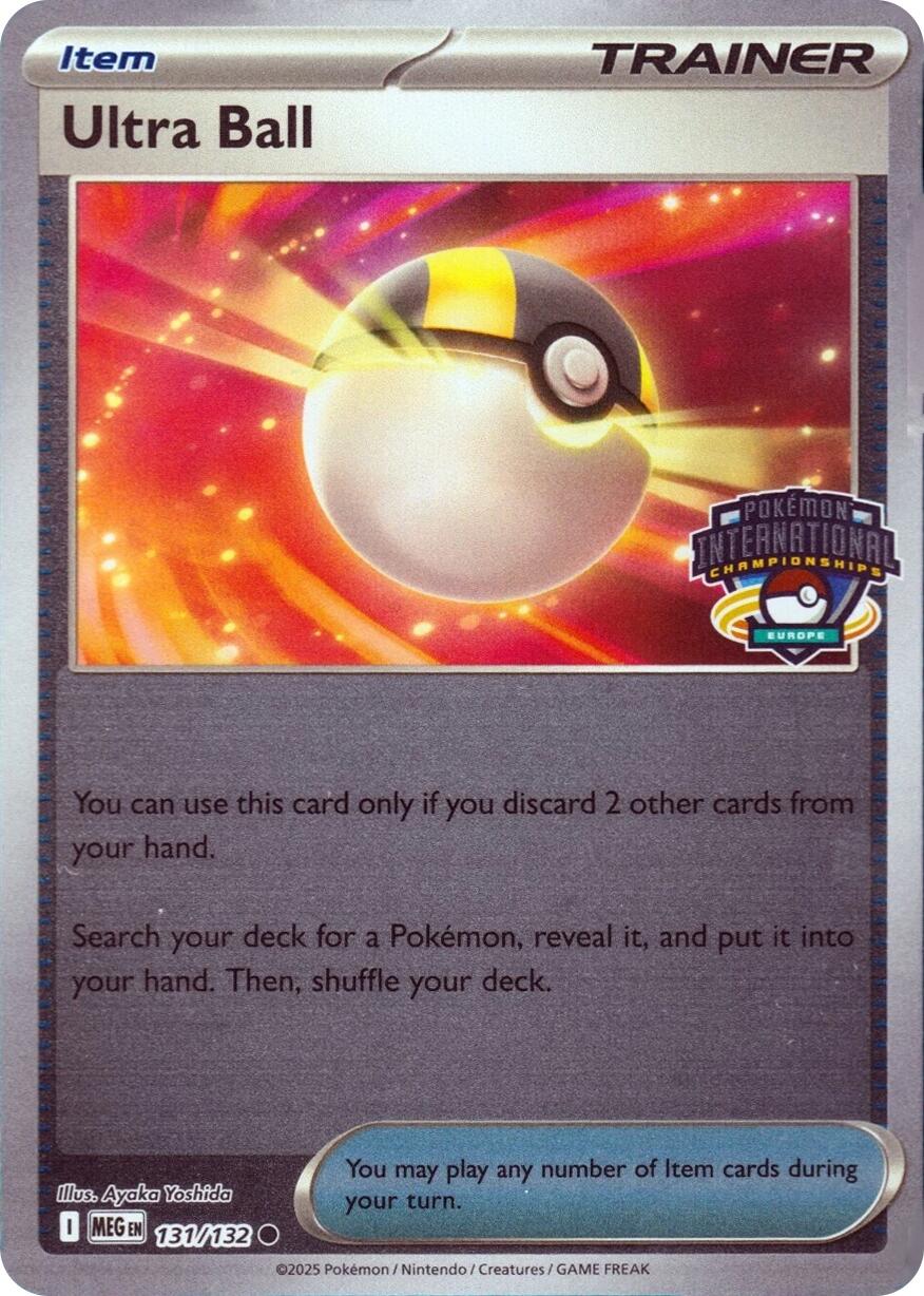 Ultra Ball (131/132) (European International Championship) [League & Championship Cards] | Exor Games New Glasgow