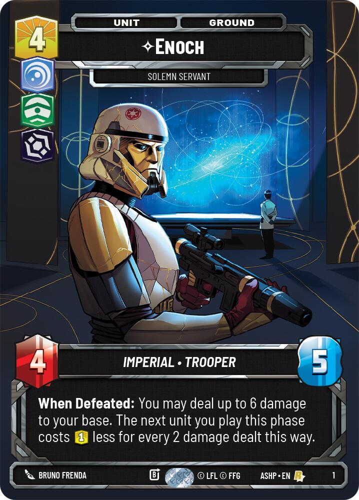 Enoch - Solemn Servant (1) (1) [Ashes of the Empire Weekly Play Promos] | Exor Games New Glasgow