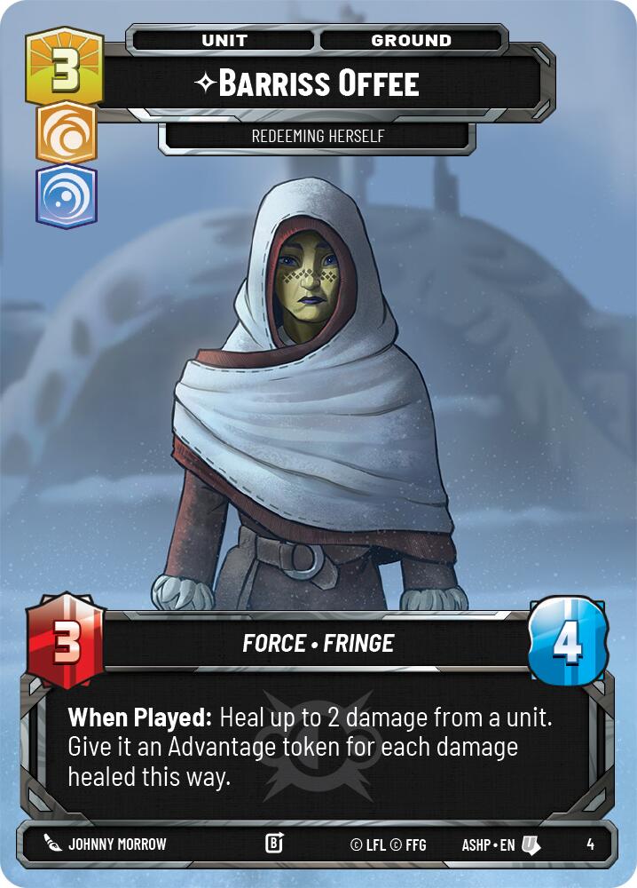 Barriss Offee (4) (4) [Ashes of the Empire Weekly Play Promos] | Exor Games New Glasgow