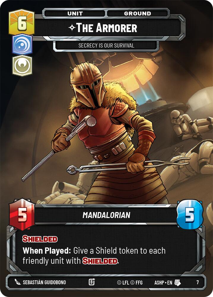 The Armorer - Secrecy is Our Survival (7) (7) [Ashes of the Empire Weekly Play Promos] | Exor Games New Glasgow