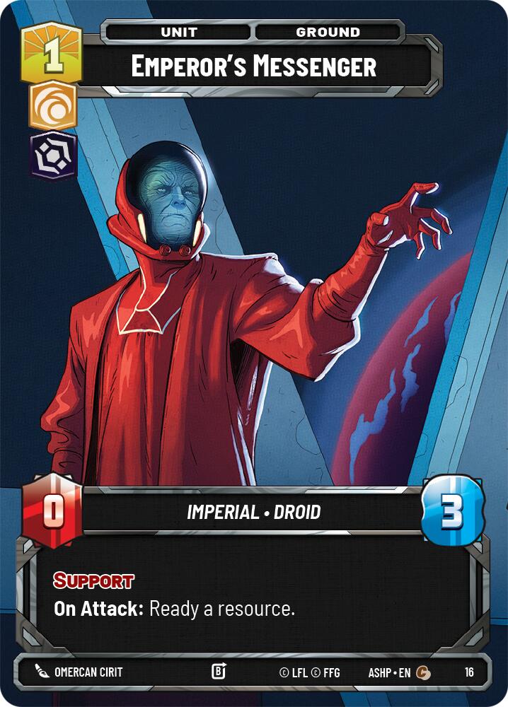 Emperor's Messenger (16) (16) [Ashes of the Empire Weekly Play Promos] | Exor Games New Glasgow