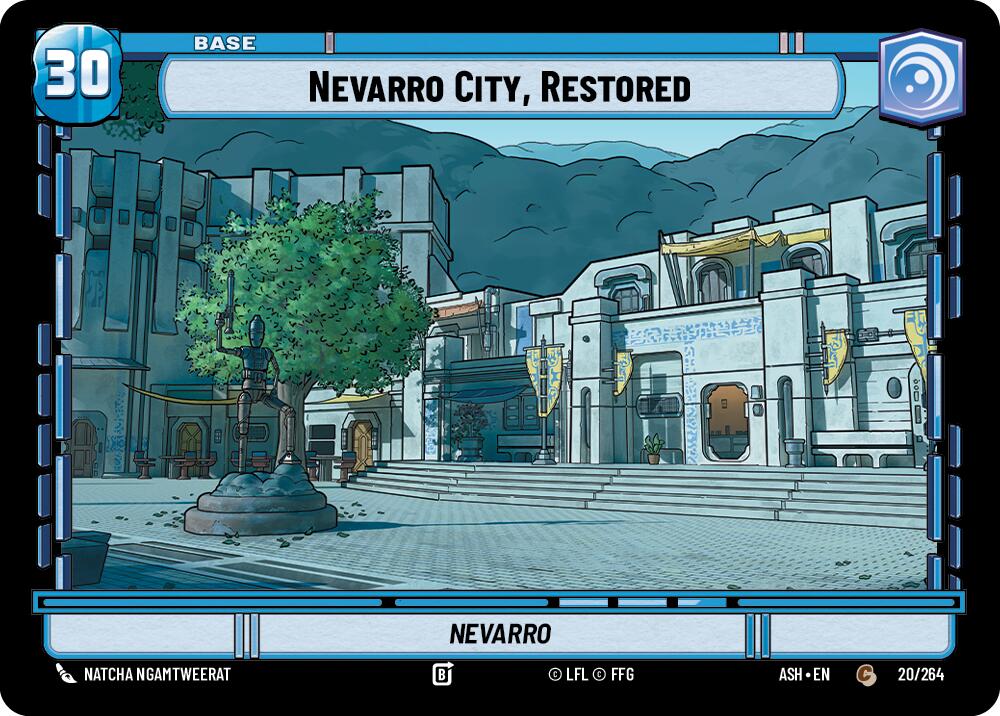 Nevarro City, Restored // Advantage (20/264 // T02) (20/264 // T02) [Ashes of the Empire] | Exor Games New Glasgow