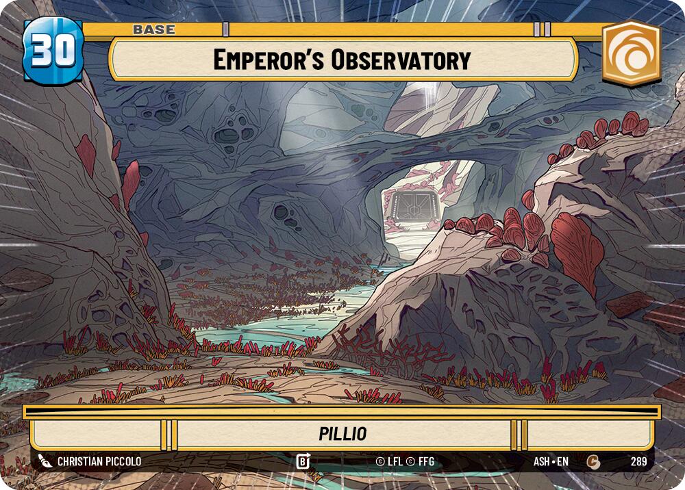 Emperor's Observatory // Mandalorian (289 // t04) (Hyperspace) (289 // T04) [Ashes of the Empire] | Exor Games New Glasgow
