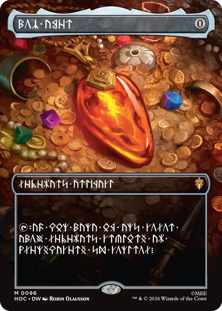 Mox Amber (Borderless) [The Hobbit: Eternal-Legal] | Exor Games New Glasgow