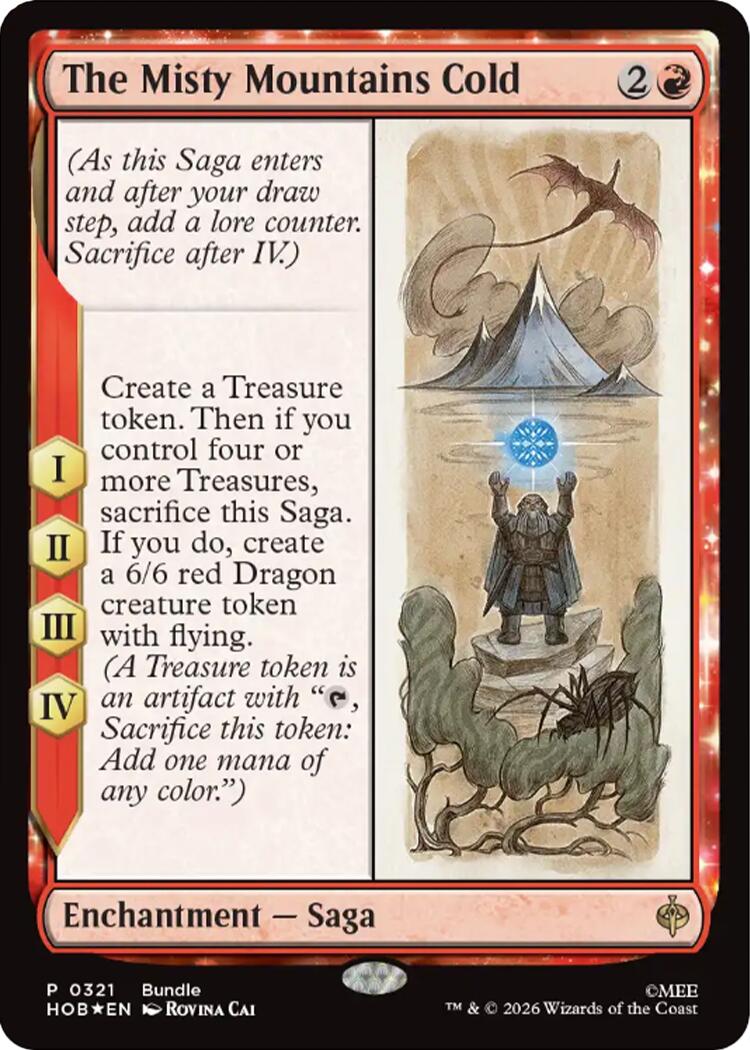 The Misty Mountains Cold [The Hobbit Promos] | Exor Games New Glasgow