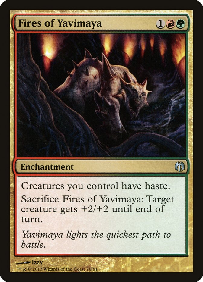 Fires of Yavimaya [Duel Decks: Heroes vs. Monsters] | Exor Games New Glasgow