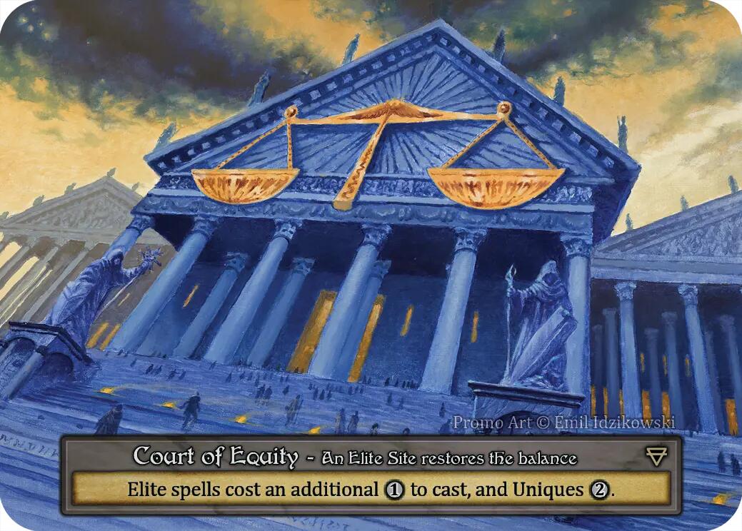 Court of Equity [Dust Reward Promos] | Exor Games New Glasgow