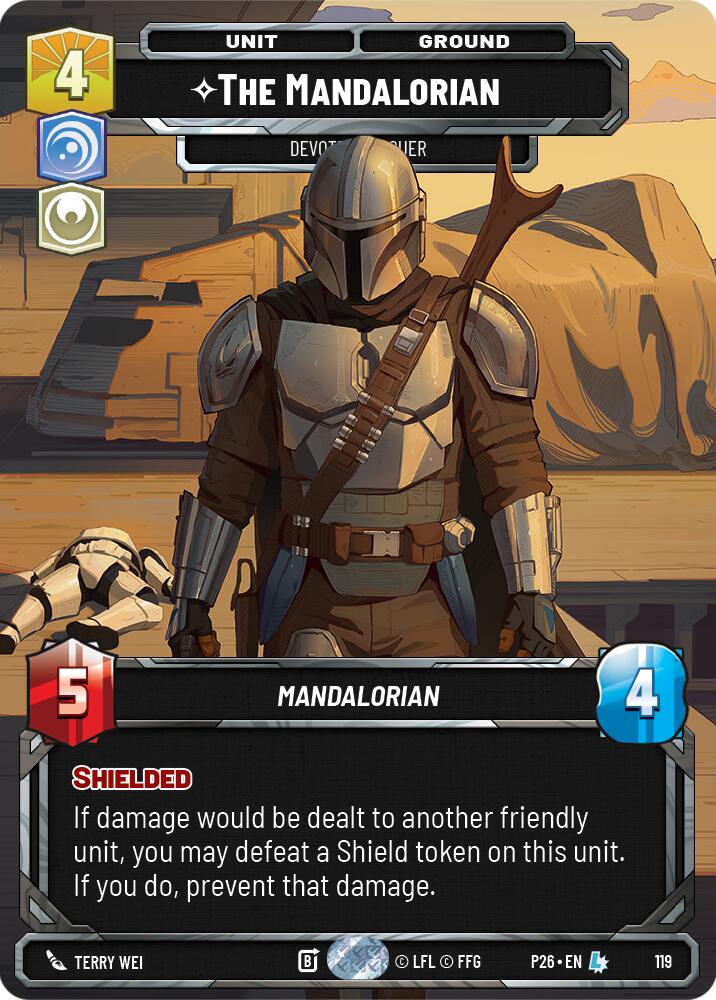 The Mandalorian - Devoted Rescuer (119) (Participation) (119) [Galactic Championship 2026] | Exor Games New Glasgow