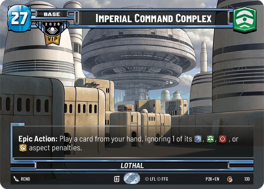 Imperial Command Complex (130) (130) [Galactic Championship 2026] | Exor Games New Glasgow