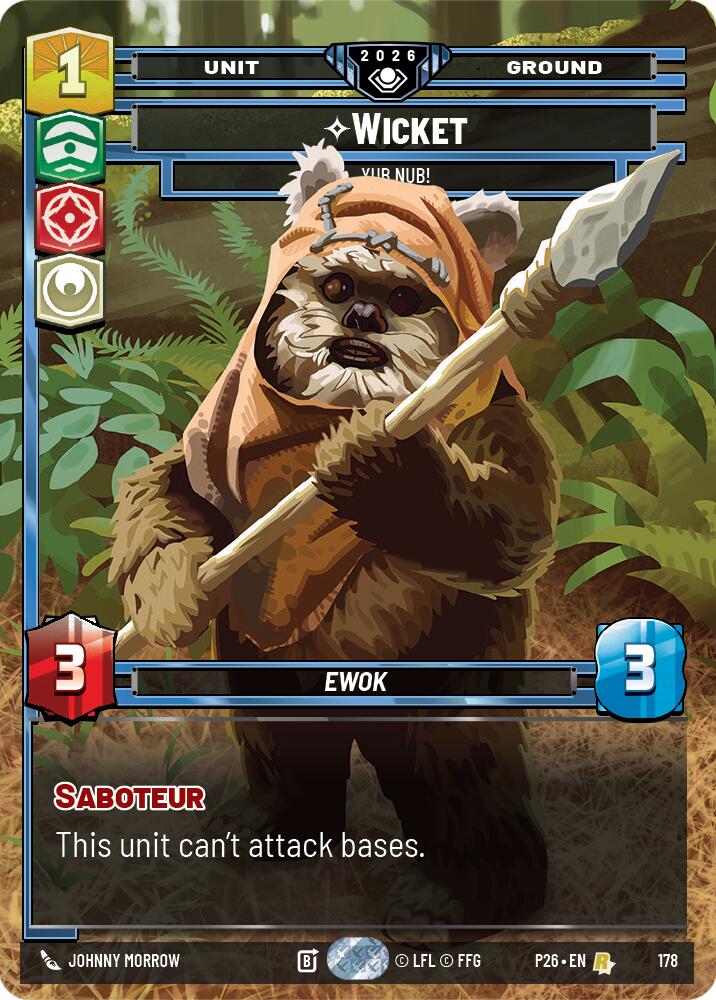 Wicket - Yub Nub! (178) (178) [Galactic Championship 2026] | Exor Games New Glasgow