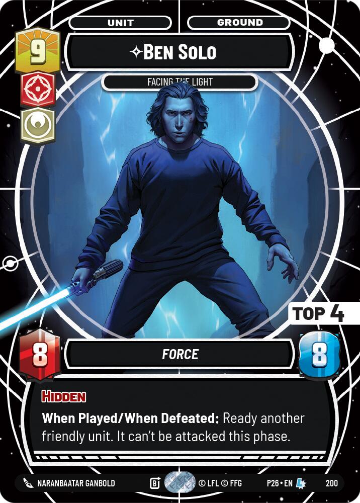 Ben Solo - Facing the Light (200) (200) [Galactic Championship 2026] | Exor Games New Glasgow