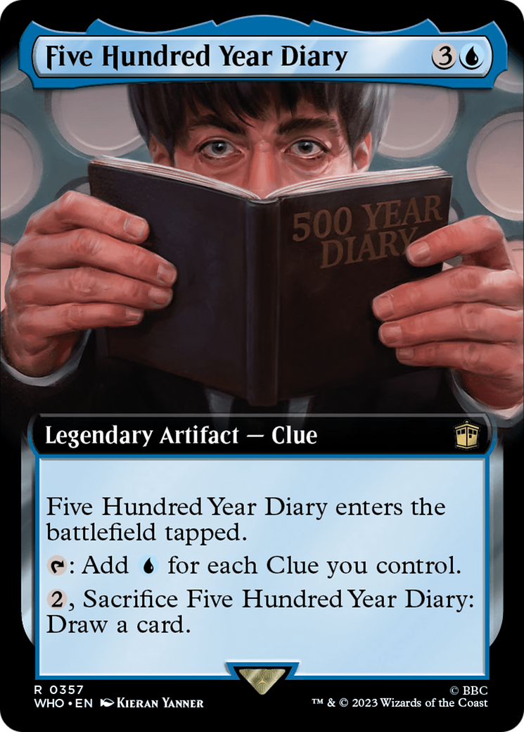 Five Hundred Year Diary (Extended Art) [Doctor Who] | Exor Games New Glasgow