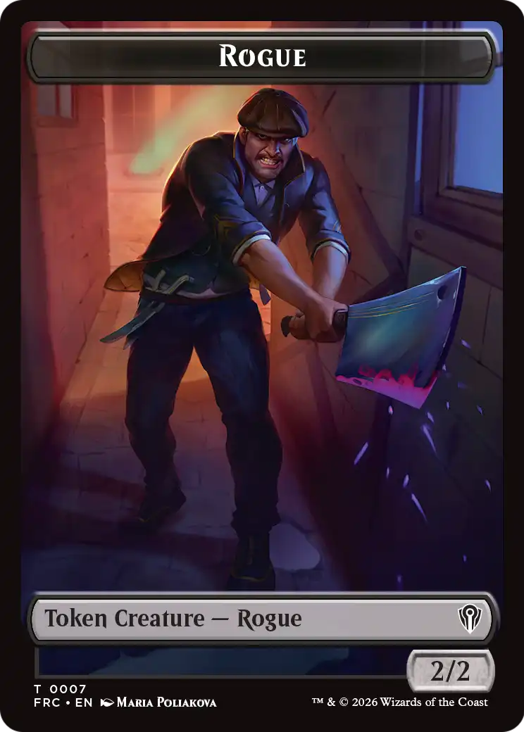 Insect // Rogue Double-Sided Token [Reality Fracture Commander Tokens] | Exor Games New Glasgow