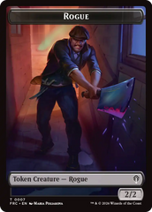 Insect // Rogue Double-Sided Token [Reality Fracture Commander Tokens] | Exor Games New Glasgow