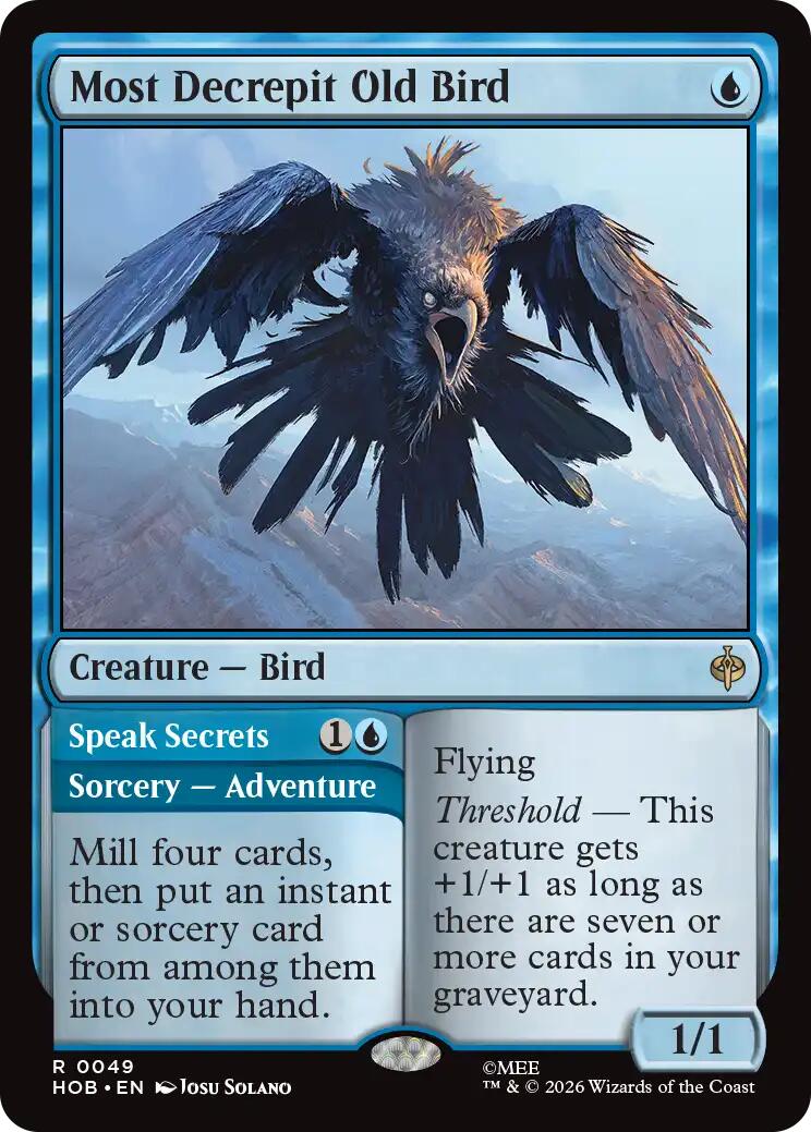 Most Decrepit Old Bird [The Hobbit] | Exor Games New Glasgow