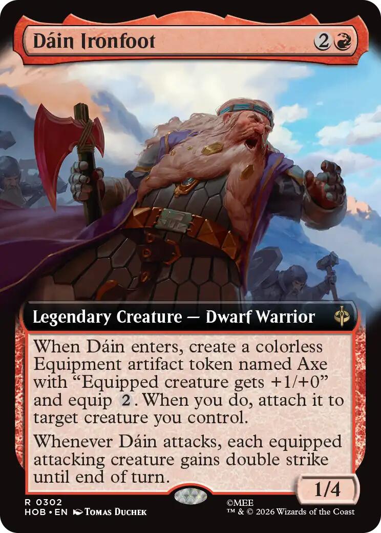 Dain Ironfoot (Extended Art) [The Hobbit] | Exor Games New Glasgow