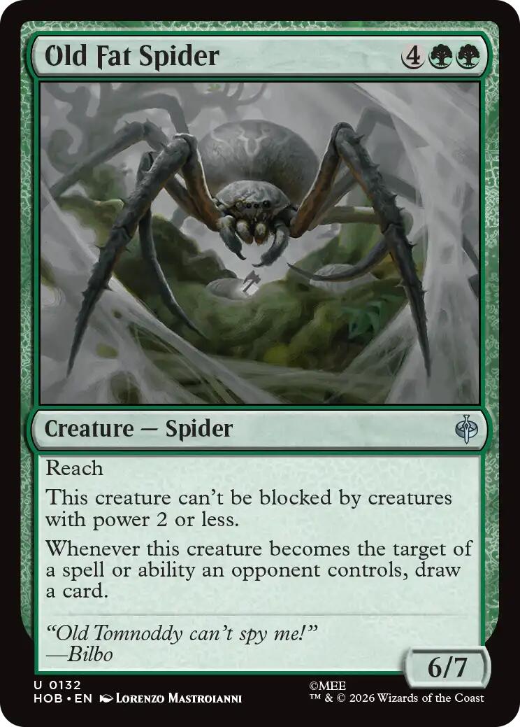 Old Fat Spider [The Hobbit] | Exor Games New Glasgow