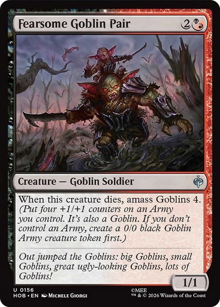 Fearsome Goblin Pair [The Hobbit] | Exor Games New Glasgow