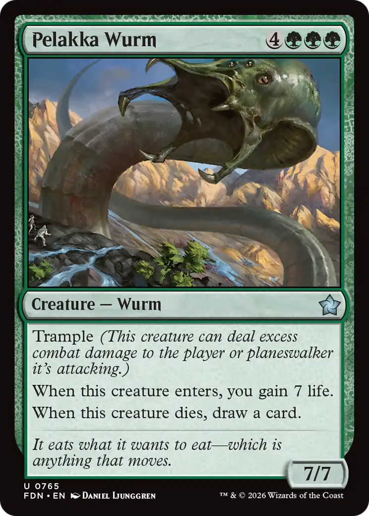 Pelakka Wurm (0765) [Foundations] | Exor Games New Glasgow