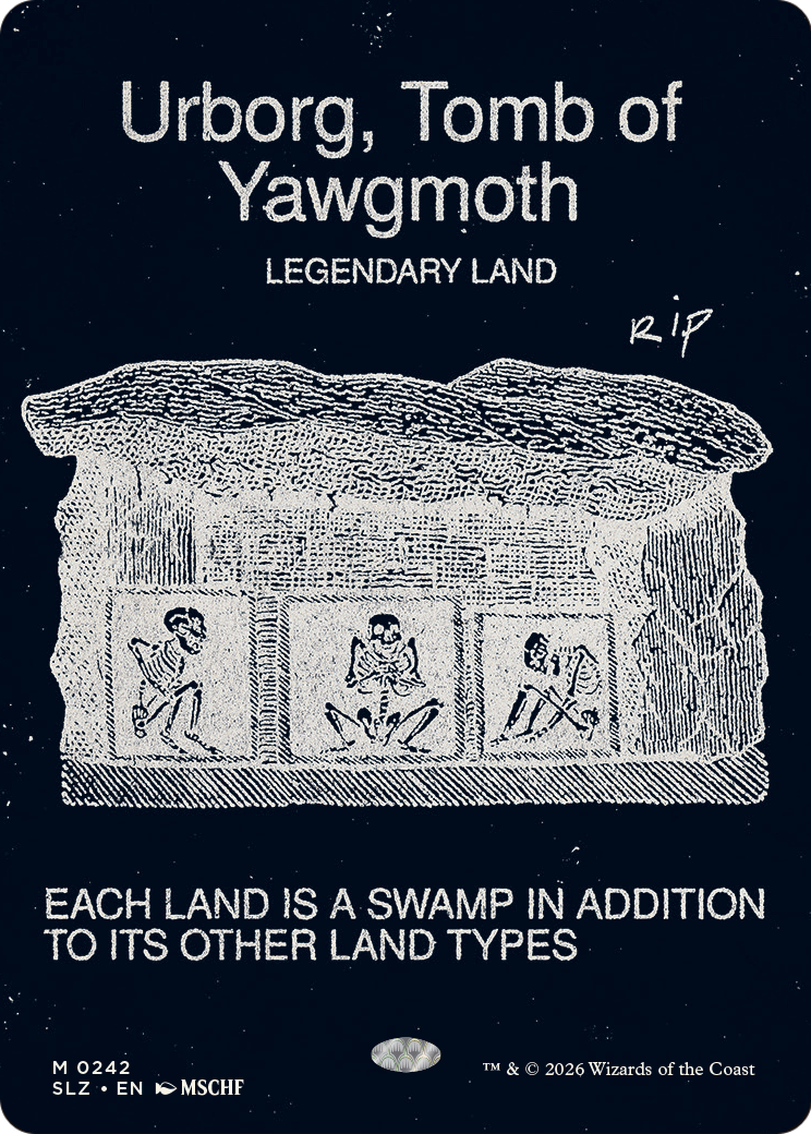 Urborg, Tomb of Yawgmoth (0242) [Secret Lair x MSCHF: The Zeta Set] | Exor Games New Glasgow
