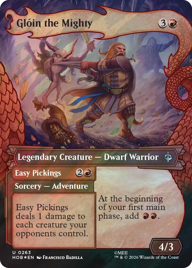 Gloin the Mighty (Showcase) (Surge Foil) [The Hobbit] | Exor Games New Glasgow