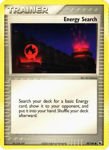Energy Search (90) (Deck Exclusive) [EX: Ruby & Sapphire] | Exor Games New Glasgow