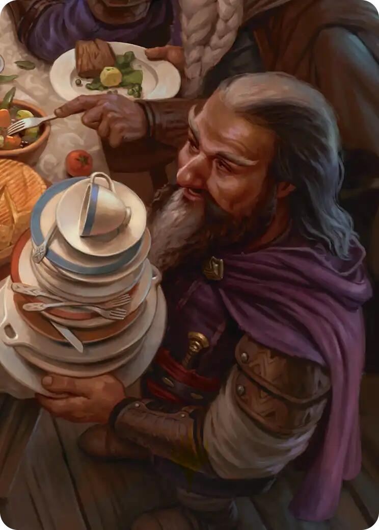 Ori, Plate Stacker Art Card (6/12) [The Hobbit Art Series] | Exor Games New Glasgow
