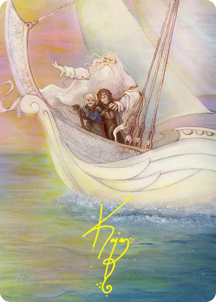 Dawn of a New Age Art Card (Gold-Stamped Signature) [The Hobbit Art Series] | Exor Games New Glasgow