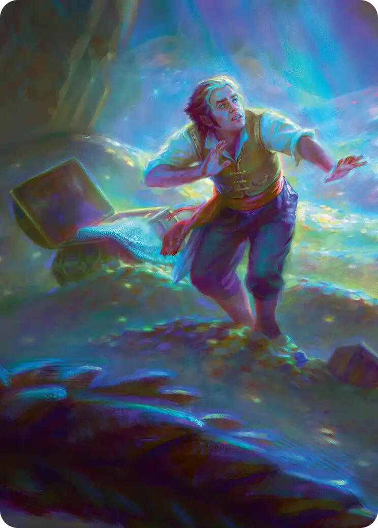 Bilbo's Burglaring Art Card (10/12) [The Hobbit Art Series] | Exor Games New Glasgow