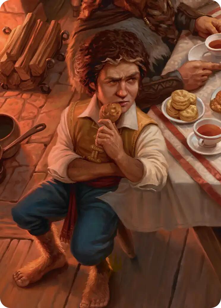 Bilbo, Fellow Conspirator Art Card (4/12) [The Hobbit Art Series] | Exor Games New Glasgow
