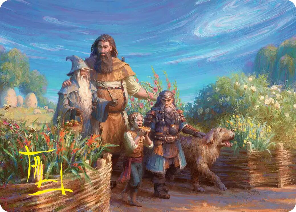 Beorn's Hospitality Art Card (Gold-Stamped Signature) [The Hobbit Art Series] | Exor Games New Glasgow