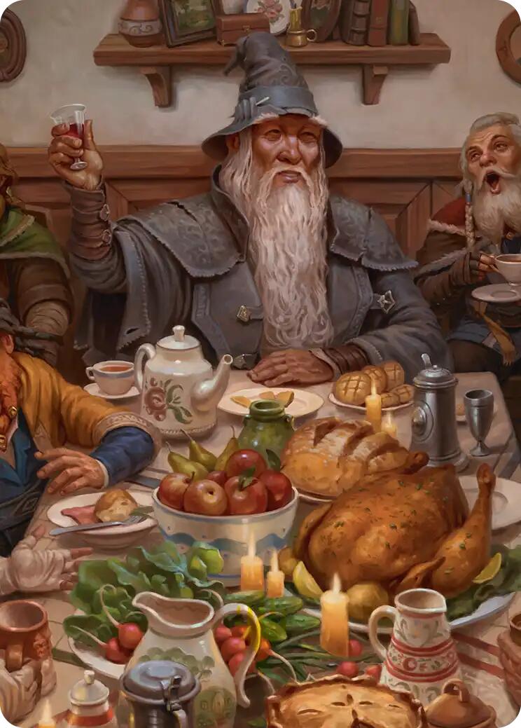 Gandalf, Party Guest Art Card (2/12) [The Hobbit Art Series] | Exor Games New Glasgow