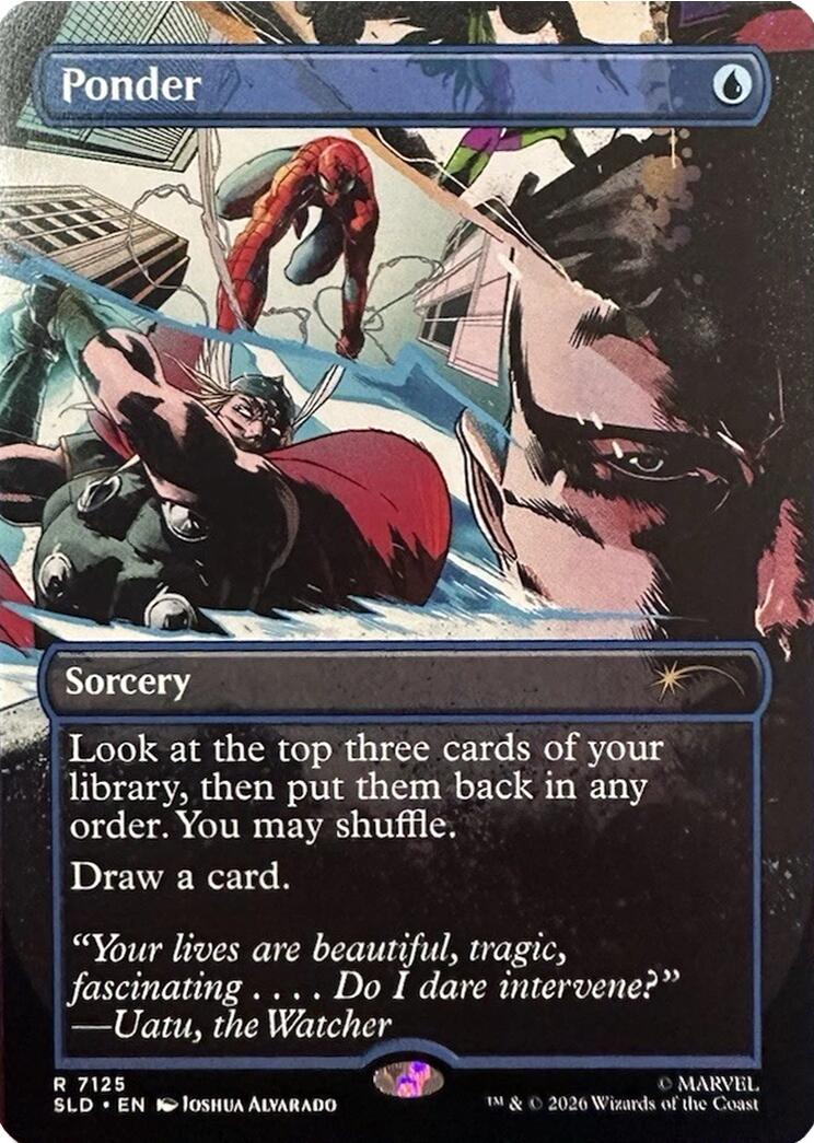 Ponder (7125) [Secret Lair Drop Series] | Exor Games New Glasgow