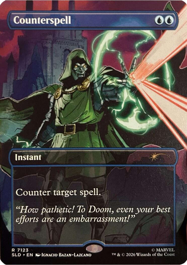 Counterspell (7123) [Secret Lair Drop Series] | Exor Games New Glasgow