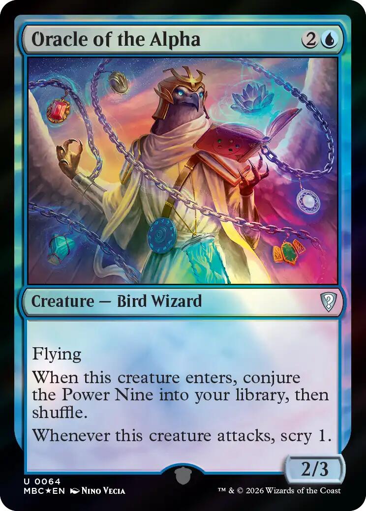 Oracle of the Alpha [Mystery Booster: Commander Edition] | Exor Games New Glasgow