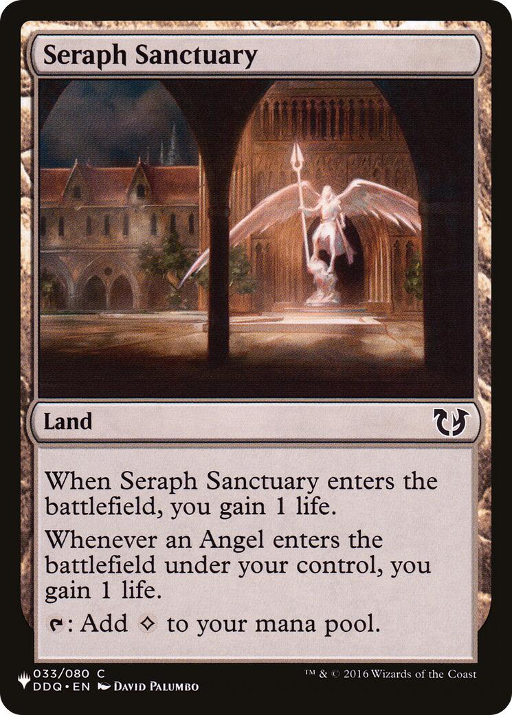 Seraph Sanctuary (DDQ) [The List] | Exor Games New Glasgow