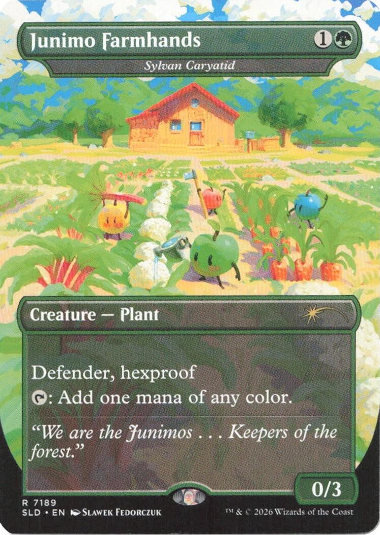 Junimo Farmhands - Sylvan Caryatid [Secret Lair Drop Series] | Exor Games New Glasgow