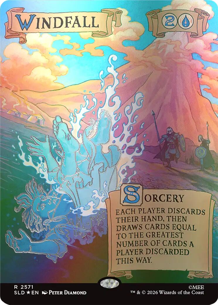 Windfall (2571) (Out Of Sight Foil) [Secret Lair Drop Series] | Exor Games New Glasgow
