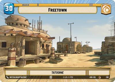 Freetown (290) (Plastic) (290) [Galactic Championship 2026] | Exor Games New Glasgow