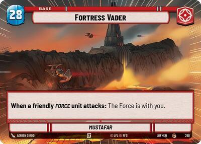 Fortress Vader (290) (Plastic) (290) [Galactic Championship 2026] | Exor Games New Glasgow