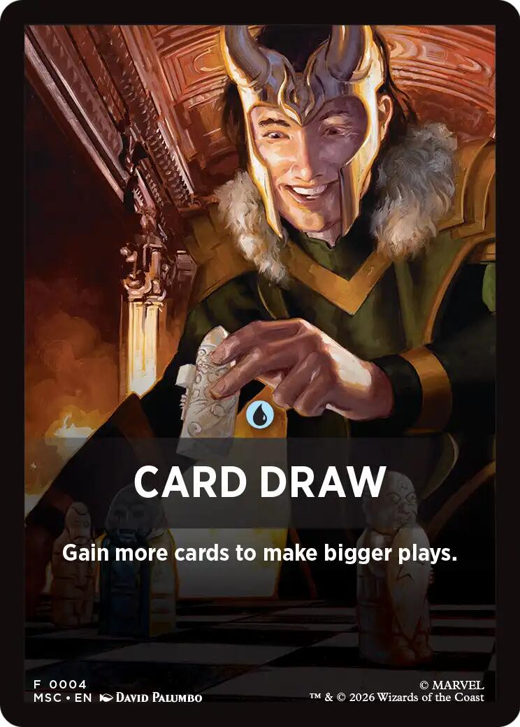 Card Draw Theme Card [Marvel Super Heroes Commander] | Exor Games New Glasgow